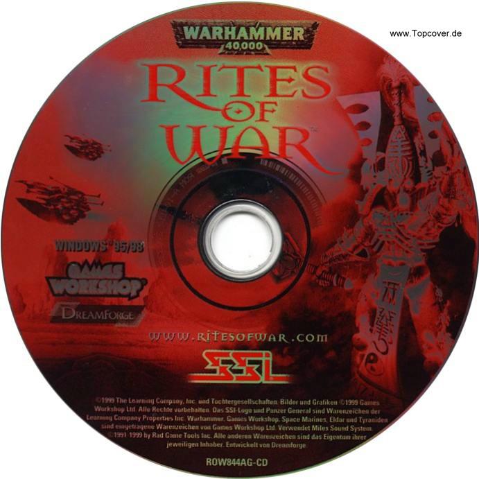 warhammer 40000 rites of war cd